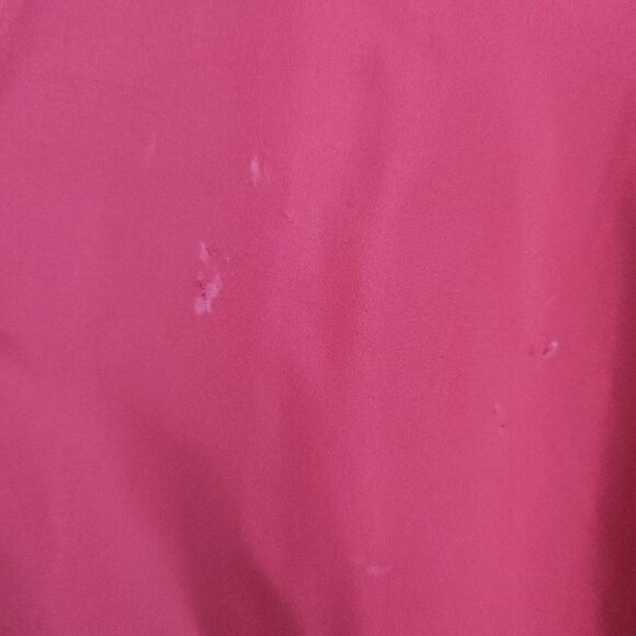 Footjoy Dryjoys Golf Rain Jacket Red Size L Short Sleeve Talking‎ Stick Logo - Picture 7 of 16